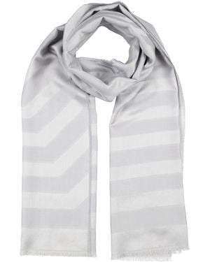 Lanvin Light Scarf Silk, Wool - Grey