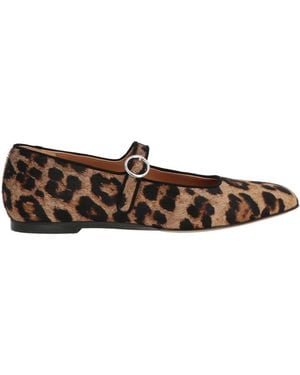 Voltan Ballet Flats Leather - White