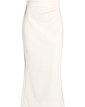 Aniye By Cream Midi Skirt Polyester, Elastane - White
