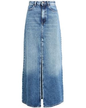 ICON DENIM Denim Skirt - Blue