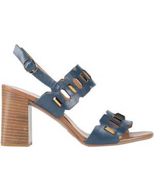 Repo Sandals Leather - Blue