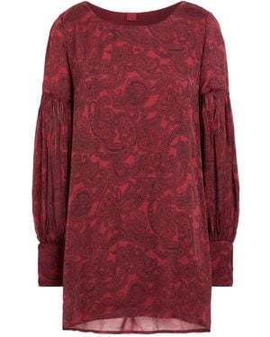 120% Lino Brick Top Silk - Red
