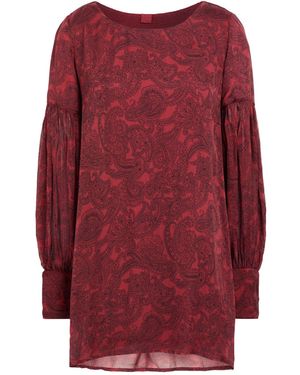 120% Lino Brick Top Silk - Red