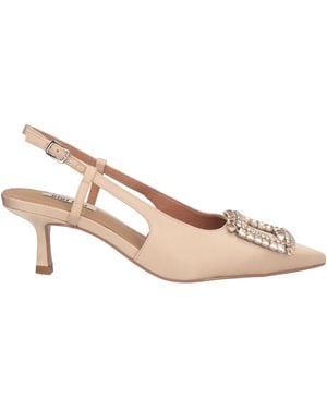 Bibi Lou Court Shoes - Natural