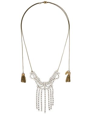 Twinset Necklace Metal, Glass - Metallic