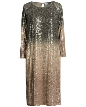 Shirtaporter Midi Dress Polyester - Natural