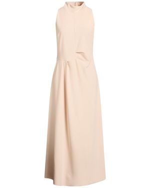 Toy G. Cream Maxi Dress Polyester, Elastane - Natural
