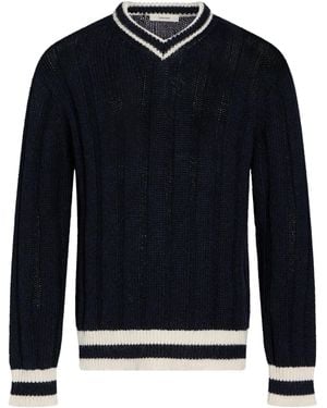SELECTED Jumper Recycled Polyester, Alpaca Wool, Wool - Blue