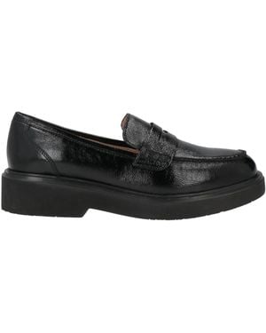 Unisa Loafers Leather - Black