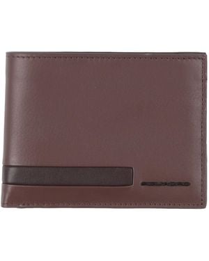 Piquadro Wallet Leather - Purple