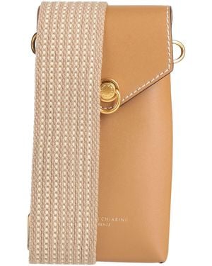 Gianni Chiarini Tan Cross-Body Bag Leather - Natural