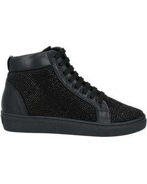 Tosca Blu Trainers Leather - Black