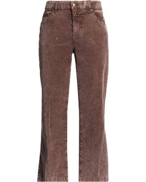 Myths Chocolate Pants Cotton, Elastane - Brown