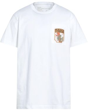 Maharishi Ivory T-Shirt Organic Cotton - White