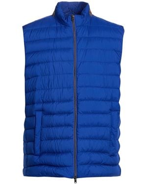 Herno Vest Polyamide, Polyurethane Coated, Polyester, Cotton - Blue