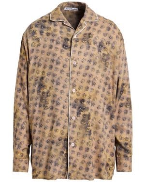 Acne Studios Light Shirt Viscose - Brown