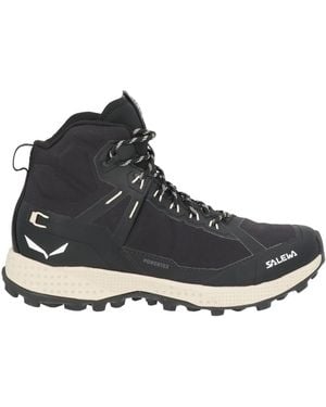 Salewa Ankle Boots Textile Fibers - Black