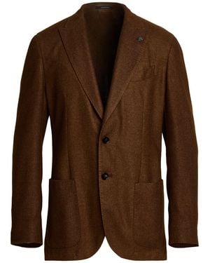 Gabriele Pasini Blazer Virgin Wool, Polyester, Cashmere - Brown