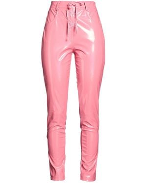 Chiara Ferragni Pants Polyester, Polyurethane - Pink