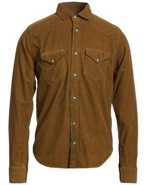 chesapeake's Khaki Shirt Cotton - Brown