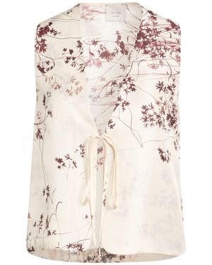 Alysi Cream Top Silk - Natural