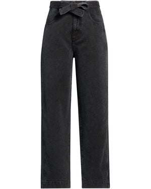 Woolrich Charcoal Jeans Cotton - Black