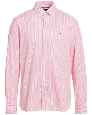Tommy Hilfiger Shirt Cotton - Pink
