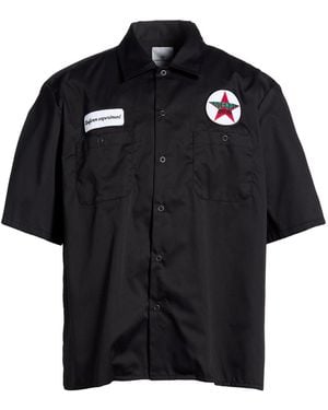 Uniform Experiment Shirt Polyester, Cotton - Black