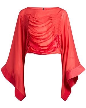Pierantonio Gaspari Top Polyester - Red