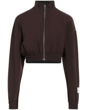 hinnominate Dark Sweatshirt Polyester, Elastane - Brown