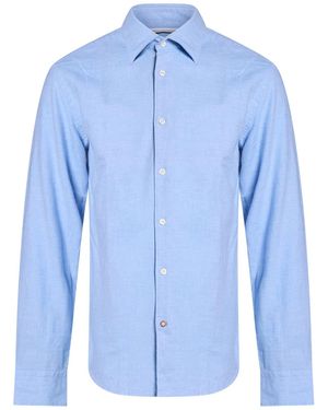 BOSS Shirt Cotton - Blue