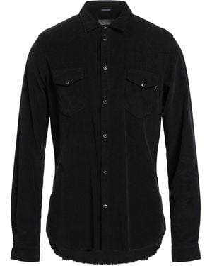 Daniele Alessandrini Shirt Cotton - Black