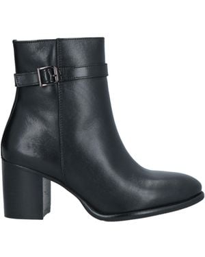 CafeNoir Botines de caña alta - Negro