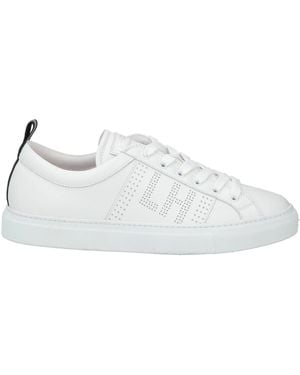 Les Hommes Sneakers Leather - White