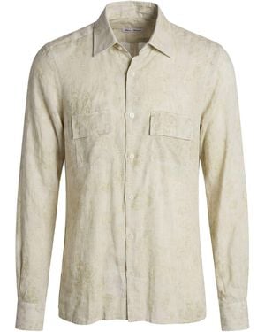 Kiton Hemd - Natur