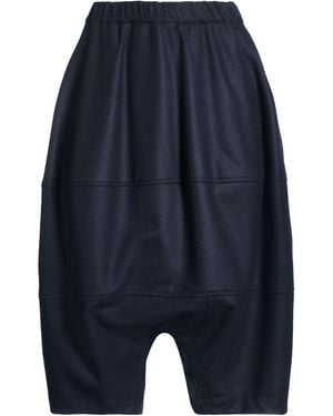 Comme des Garçons Midnight Shorts & Bermuda Shorts Wool - Blue