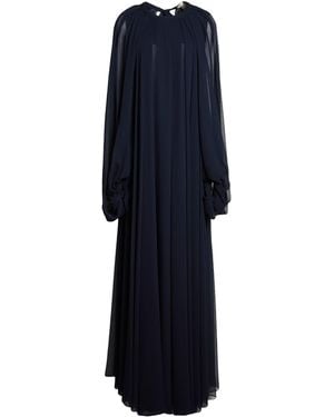 DI STAVNITSER Midnight Maxi Dress Polyester, Polyamide - Blue