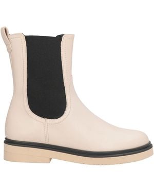 Eqüitare Ankle Boots Leather - White