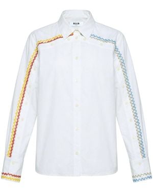 MSGM Camisa - Blanco