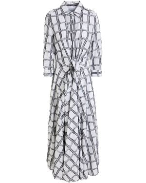 Sara Roka Maxi Dress Cotton - White