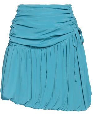 Jijil Mini Skirt Acetate, Silk, Polyester - Blue
