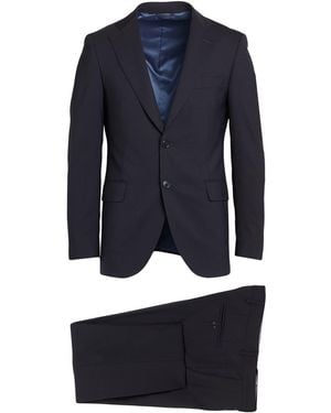 Tombolini Midnight Suit Virgin Wool, Polyamide, Elastane - Blue