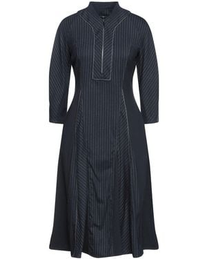 High Midi Dress - Blue