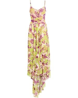 Pinko Maxi Dress - Metallic