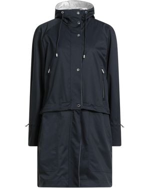 Moorer Overcoat & Trench Coat Polyester, Polyurethane - Blue