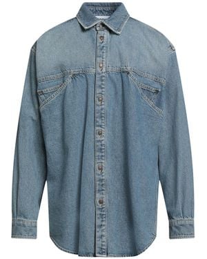 Moschino Couture Denim Shirt Cotton - Blue
