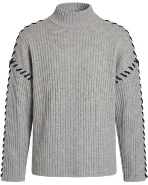 Rails Rollkragenpullover - Grau