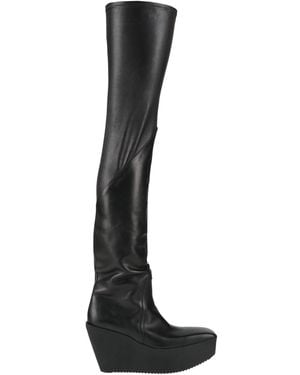 Rick Owens Boot Leather - Black