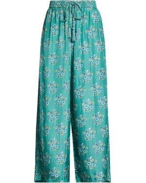 HANNAH Pants Silk - Blue