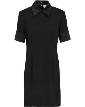 Sportmax Mini Dress Viscose - Black